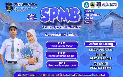 Sistem Penerimaan Murid Baru (SPMB) Tahun Ajaran 2026/2027